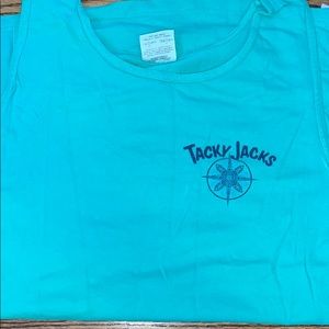 Green Tacky Jacks Tank Top